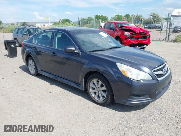 2011 Subaru Legacy Premium with VIN 4S3BMBC62B3261639, listed as a IAAI auction lot 42449731 with 199,495 mi miles and . Bid and sale history available at DreamBid. Image 1.