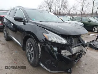 2020 Nissan Murano SV with VIN 5N1AZ2BS7LN146936, listed as a IAAI auction lot 41967687 with 44,753 mi miles and . Bid and sale history available at DreamBid. Image 1.