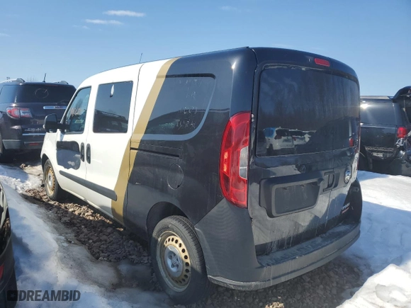 2019 Ram ProMaster City Cargo Van Tradesman with VIN ZFBHRFAB4K6N02590, listed as a Copart auction lot 47856575 with 77,920 mi miles and Salvage Title. Bid and sale history available at carsss.com. Image 2.