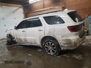 2018 Dodge Durango Citadel Anodized Platinum with VIN 1C4SDJET1JC154500, listed as a Copart auction lot 41907155 with Not provided miles and Salvage title. Bid and sale history available at DreamBid. Image 2.