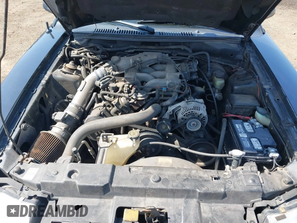 2000 Ford Mustang with VIN 1FAFP444XYF181018, listed as a IAAI auction lot 41943486 with 212,996 mi miles. Bid and sale history available at carsss.com. Image 10.
