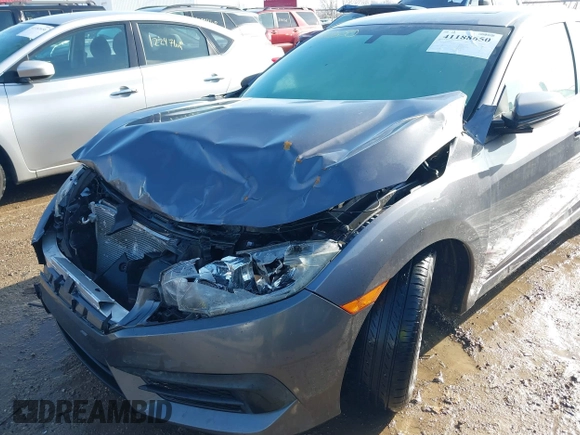 2016 Honda Civic EX with VIN 19XFC2F74GE014325, listed as a IAAI auction lot 41188650 with 117,040 mi miles and . Bid and sale history available at DreamBid. Image 6.