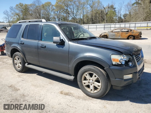 2009 Ford Explorer XLT with VIN 1FMEU63E69UA26527, listed as a Copart auction lot 49392265 with 160,189 mi miles and Salvage title. Bid and sale history available at DreamBid. Image 4.