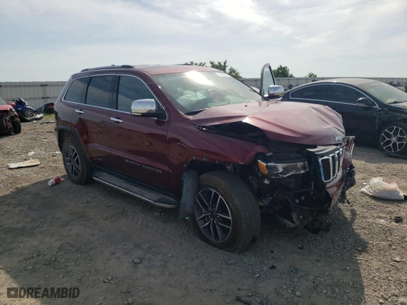 2022 Jeep Grand Cherokee WK Limited with VIN 1C4RJFBG7NC167009, listed as a Copart auction lot 53209474 with 16,218 mi miles and Salvage Title. Bid and sale history available at carsss.com. Image 4.