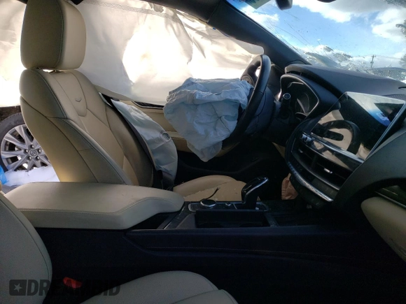 2020 Cadillac CT5 Premium Luxury with VIN 1G6DT5RK1L0134971, listed as a Copart auction lot 44144175 with Not Provided miles and Salvage Title. Bid and sale history available at DreamBid. Image 7.