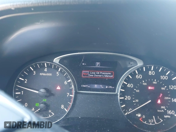 2018 Nissan Pathfinder SL with VIN 5N1DR2MN1JC632199, listed as a IAAI auction lot 41295669 with 174,477 mi miles. Bid and sale history available at carsss.com. Image 7.