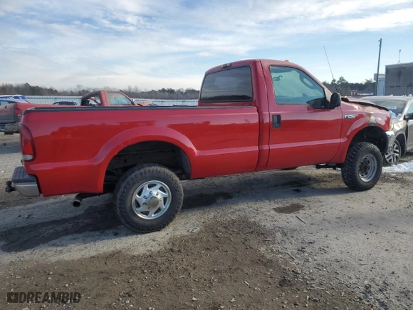 2003 Ford Super Duty F-250 XL with VIN 1FTNF21L13EA67562, listed as a Copart auction lot 87691945 with 0 mi miles and Salvage Title. Bid and sale history available at carsss.com. Image 3.