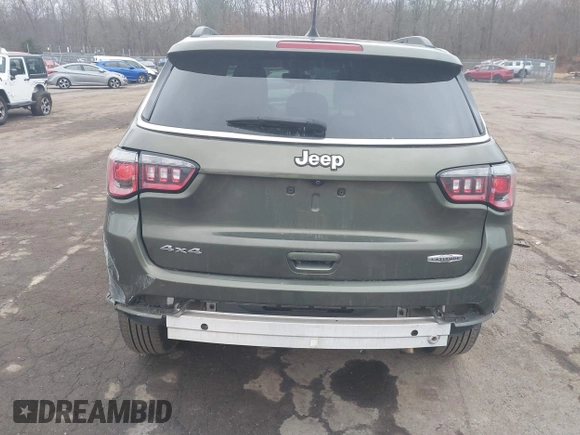 2018 Jeep Compass Latitude z VIN 3C4NJDBB3JT480371, wystawiony jako IAAI lot #41732821 z przebiegiem 73 578 mil mil oraz . Historia ofert i sprzedaży dostępna na DreamBid. Obrazek 17.