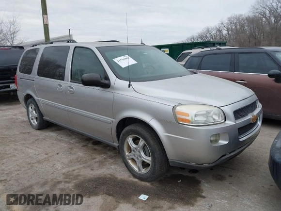 2006 Chevrolet Uplander 3LT with VIN 1GNDV33L86D198782, listed as a IAAI auction lot 41696888 with 125,281 mi miles and . Bid and sale history available at DreamBid. Image 1.