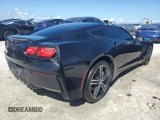 2015 Chevrolet Corvette 1LT with VIN 1G1YA2D77F5109465, listed as a Copart auction lot 76612824 with 87,098 mi miles and Salvage Title. Bid and sale history available at carsss.com. Image 3.