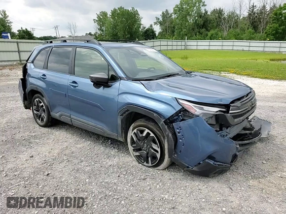 2025 Subaru Forester Limited with VIN JF2SLDRC1SH467485, listed as a Copart auction lot 63452015 with 38,681 mi miles and Salvage title. Bid and sale history available at DreamBid. Image 14.