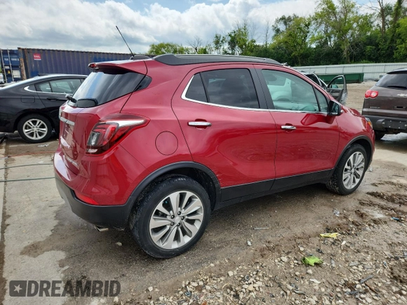 2017 Buick Encore Preferred z VIN KL4CJASB7HB177878, wystawiony jako Copart lot #62792145 z przebiegiem 27 232 mil mil oraz Nie do naprawy • Non repairable. Historia ofert i sprzedaży dostępna na DreamBid. Obrazek 3.