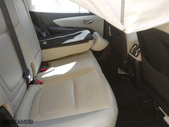 2022 Hyundai Tucson Hybrid Limited with VIN KM8JECA10NU059124, listed as a IAAI auction lot 41854734 with 49,148 mi miles. Bid and sale history available at carsss.com. Image 8.