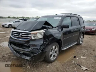 2014 Honda Pilot EX-L z VIN 5FNYF4H52EB008215, wystawiony jako Copart lot #54141465 z przebiegiem 163 324 mil mil oraz Szkoda całkowita • Salvage title. Historia ofert i sprzedaży dostępna na DreamBid. Obrazek 1.
