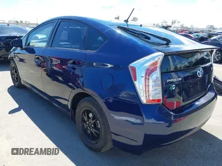 2013 Toyota Prius One with VIN JTDKN3DU5D1702341, listed as a IAAI auction lot 41945344 with 94,632 mi miles. Bid and sale history available at carsss.com. Image 3.