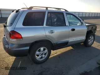 2005 Hyundai Santa Fe GLS with VIN KM8SC13E35U944772, listed as a Copart auction lot 76076634 with 115,754 mi miles and Salvage Title. Bid and sale history available at carsss.com. Image 3.