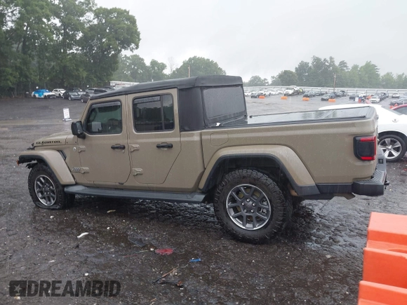 2020 Jeep Gladiator Overland z VIN 1C6HJTFG0LL160699, wystawiony jako IAAI lot #42326325 z przebiegiem 65 639 mil mil oraz . Historia ofert i sprzedaży dostępna na DreamBid. Obrazek 14.