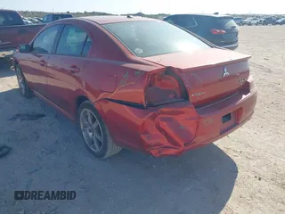 2008 Mitsubishi Galant Ralliart with VIN 4A3AB76TX8E011267, listed as a IAAI auction lot 40743898 with 152,582 mi miles. Bid and sale history available at carsss.com. Image 6.