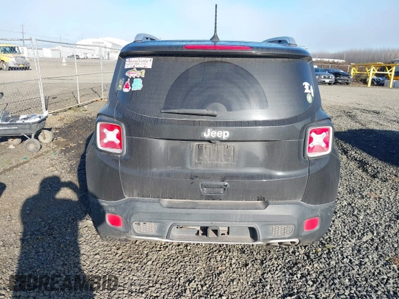 2018 Jeep Renegade Limited with VIN ZACCJBDB4JPH33777, listed as a IAAI auction lot 41675549 with 121,791 mi miles and . Bid and sale history available at DreamBid. Image 17.