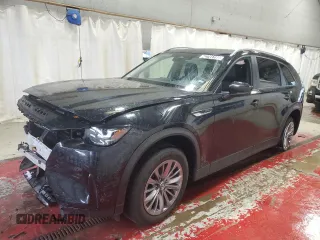 2025 Mazda CX-90 Select z VIN JM3KKAHD4S1195881, wystawiony jako Copart lot #42744195 z przebiegiem 10 210 mil mil oraz Szkody całkowita. Historia ofert i sprzedaży dostępna na DreamBid. Obrazek 1.