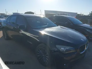 2009 BMW 7 Series 750i with VIN WBAKA83579CY33184, listed as a IAAI auction lot 40959686 with 169,251 mi miles and . Bid and sale history available at DreamBid. Image 1.