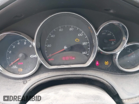 2006 Pontiac G6 6-Cyl z VIN 1G2ZG558364252569, wystawiony jako IAAI lot #40725811 z przebiegiem 183 079 mil mil oraz . Historia ofert i sprzedaży dostępna na DreamBid. Obrazek 7.