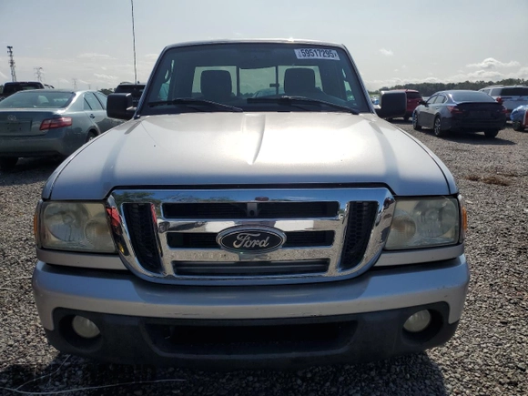 2010 Ford Ranger XL with VIN 1FTKR1AD4APA44985, listed as a Copart auction lot 59517295 with 57,541 mi miles and Salvage title. Bid and sale history available at DreamBid. Image 5.