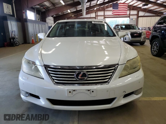 2011 Lexus LS 460 with VIN JTHCL5EF7B5009281, listed as a Copart auction lot 62846505 with 200,372 mi miles and Clean title. Bid and sale history available at DreamBid. Image 5.