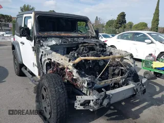 2018 Jeep Wrangler Sport S with VIN 1C4GJXAG0JW173936, listed as a IAAI auction lot 41070756 with Not Provided miles and . Bid and sale history available at DreamBid. Image 1.