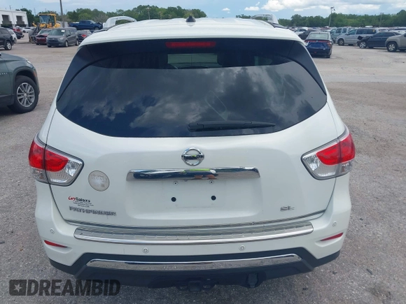 2015 Nissan Pathfinder SV with VIN 5N1AR2MN0FC707145, listed as a IAAI auction lot 41697576 with 104,252 mi miles and . Bid and sale history available at DreamBid. Image 17.