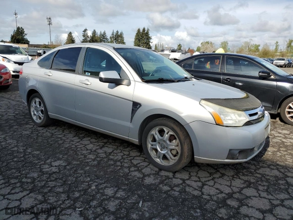 2008 Ford Focus SE with VIN 1FAHP35N18W103141, listed as a Copart auction lot 51539805 with 110,953 mi miles and Clean Title. Bid and sale history available at carsss.com. Image 4.