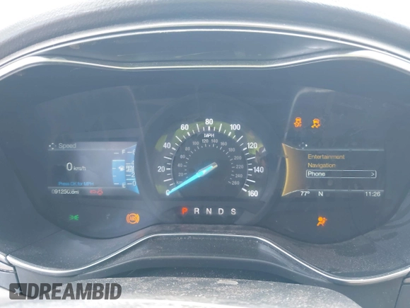 2018 Ford Fusion SE with VIN 3FA6P0HDXJR149729, listed as a IAAI auction lot 42431325 with 91,250 mi miles and . Bid and sale history available at DreamBid. Image 7.