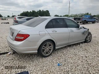 2013 Mercedes-Benz C-Class C 250 Sport with VIN WDDGF4HB8DR295219, listed as a Copart auction lot 53658575 with 161,756 mi miles and Salvage Title. Bid and sale history available at carsss.com. Image 3.