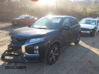 2020 Mitsubishi Outlander Sport ES 2.0 with VIN JA4AP3AU3LU015859, listed as a IAAI auction lot 41656744 with 92,082 mi miles. Bid and sale history available at carsss.com. Image 18.