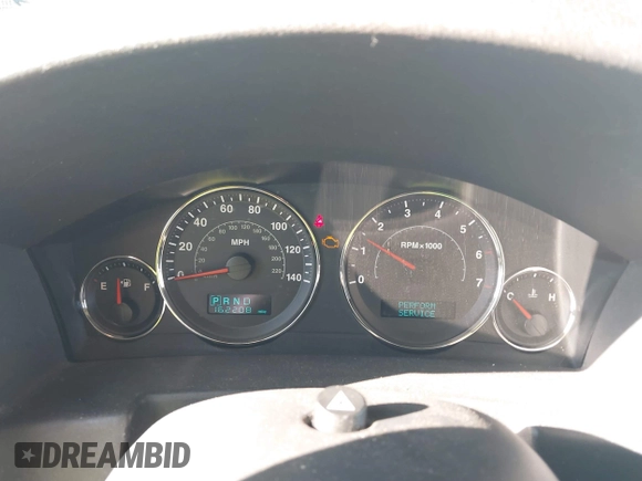 2007 Jeep Commander Sport with VIN 1J8HG48K87C666634, listed as a IAAI auction lot 41850134 with 162,208 mi miles. Bid and sale history available at carsss.com. Image 7.