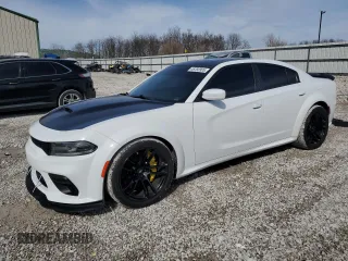 2020 Dodge Charger Scat Pack Widebody z VIN 2C3CDXGJ0LH240842, wystawiony jako Copart lot #46793905 z przebiegiem 39 457 mil mil oraz Nie do naprawy • Non repairable. Historia ofert i sprzedaży dostępna na DreamBid. Obrazek 1.