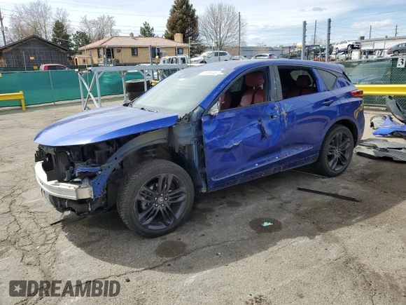 2019 Acura RDX w/A-Spec Pkg with VIN 5J8TC2H63KL005141, listed as a Copart auction lot 50188245 with 70,752 mi miles and Salvage title. Bid and sale history available at DreamBid. Image 1.