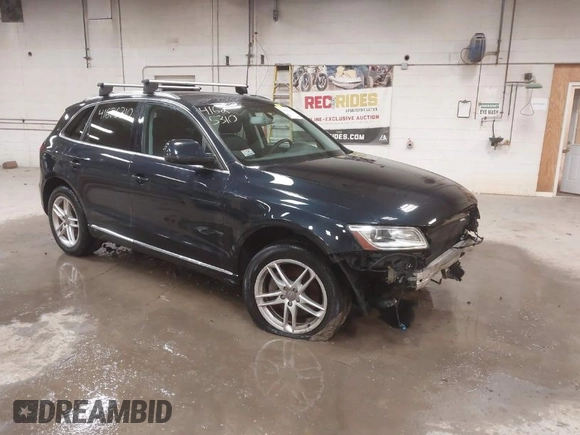 2014 Audi Q5 Premium Plus z VIN WA1CMAFP8EA053049, wystawiony jako IAAI lot #41625310 z przebiegiem 122 678 mil mil oraz . Historia ofert i sprzedaży dostępna na DreamBid. Obrazek 1.