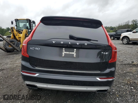 2017 Volvo XC90 Inscription with VIN YV4A22PL3H1164677, listed as a Copart auction lot 70801824 with 144,222 mi miles and Non Repairable. Bid and sale history available at carsss.com. Image 6.