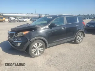 2011 Kia Sportage EX with VIN KNDPC3A29B7145281, listed as a Copart auction lot 54597505 with 32,468 mi miles and Salvage title. Bid and sale history available at DreamBid. Image 1.