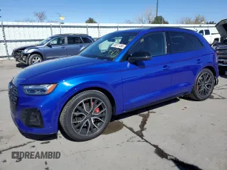 2023 Audi SQ5 Prestige with VIN WA1C4AFYXP2193299, listed as a Copart auction lot 48317484 with 2,373 mi miles and . Bid and sale history available at DreamBid. Image 1.