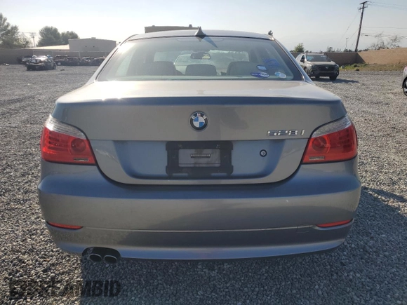 2008 BMW 5 Series 528i with VIN WBANU53588C112681, listed as a Copart auction lot 71921634 with 72,316 mi miles and Salvage Title. Bid and sale history available at DreamBid. Image 6.