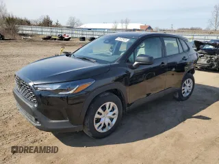 2023 Toyota Corolla Cross L with VIN 7MUAAABG7PV057648, listed as a Copart auction lot 47622935 with 49,886 mi miles and Salvage title. Bid and sale history available at DreamBid. Image 1.