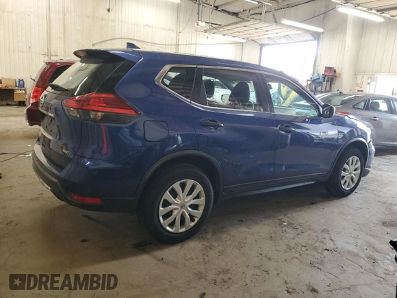 2017 Nissan Rogue SV with VIN KNMAT2MV8HP536159, listed as a Copart auction lot 53780845 with 150,916 mi miles and Salvage Title. Bid and sale history available at carsss.com. Image 3.