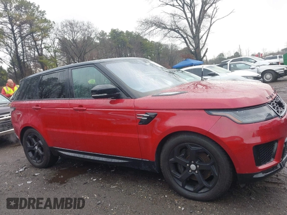2018 Land Rover Range Rover Sport HSE with VIN SALWR2RVXJA186399, listed as a IAAI auction lot 41077754 with 50,590 mi miles. Bid and sale history available at carsss.com. Image 13.