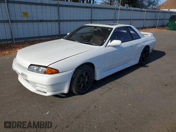 1989 Nissan Skyline z VIN HCR32034297, wystawiony jako Copart lot #79498714 z przebiegiem 125 635 mil mil oraz Czysty tytuł • Clean title. Historia ofert i sprzedaży dostępna na DreamBid. Obrazek 1.