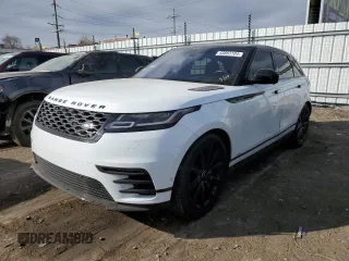 2019 Land Rover Range Rover Velar R-Dynamic SE with VIN SALYL2FV4KA209837, listed as a Copart auction lot 43863104 with 43,721 mi miles. Bid and sale history available at carsss.com. Image 1.