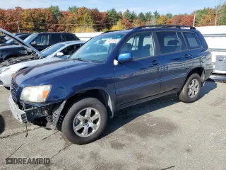 2005 Toyota Highlander with VIN JTEHD21A450037355, listed as a Copart auction lot 74031354 with 81,256 mi miles and Salvage Title. Bid and sale history available at carsss.com. Image 1.