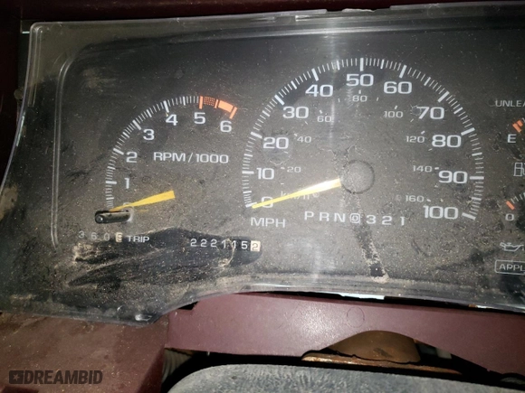 1996 Chevrolet Tahoe with VIN 3GNEK18R1TG140669, listed as a Copart auction lot 42910255 with 222,115 mi miles and Clean Title. Bid and sale history available at carsss.com. Image 9.