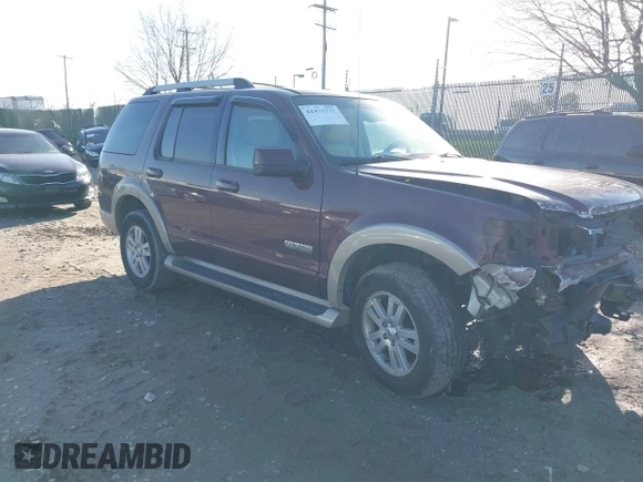 2006 Ford Explorer Eddie Bauer with VIN 1FMEU74E36ZA27363, listed as a IAAI auction lot 41975737 with 162,189 mi miles. Bid and sale history available at carsss.com. Image 1.
